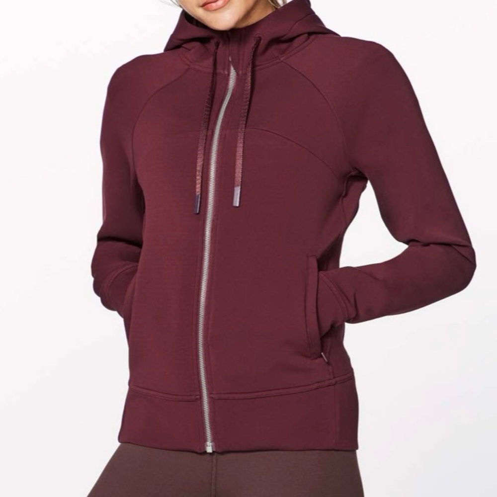 Lululemon Tech Lux Jacket In Garnet Size 6